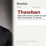 Thawban Name Meaning and Details