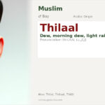 Thilaal Name Meaning and Details
