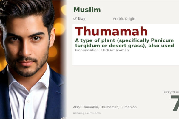 Thumamah Name Meaning — Arabic Origin, Boy’s Name & Historical Significance (2025)