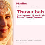 Thuwaibah Name Meaning and Details