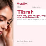 Tibrah Name Meaning and Details
