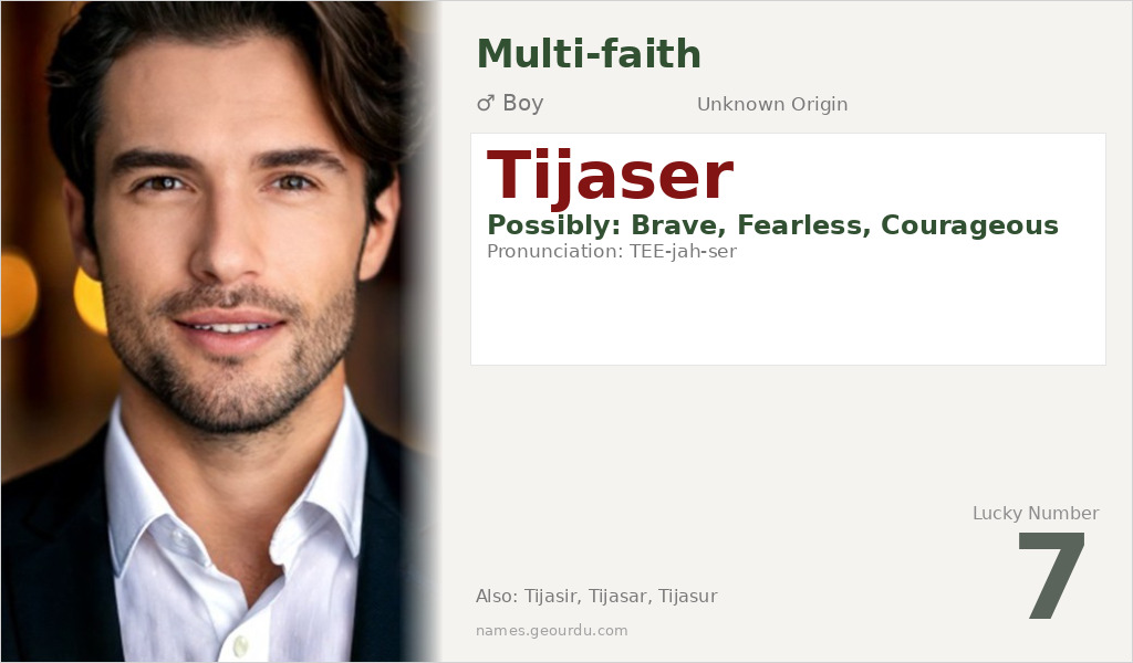 Tijaser Name Meaning and Details