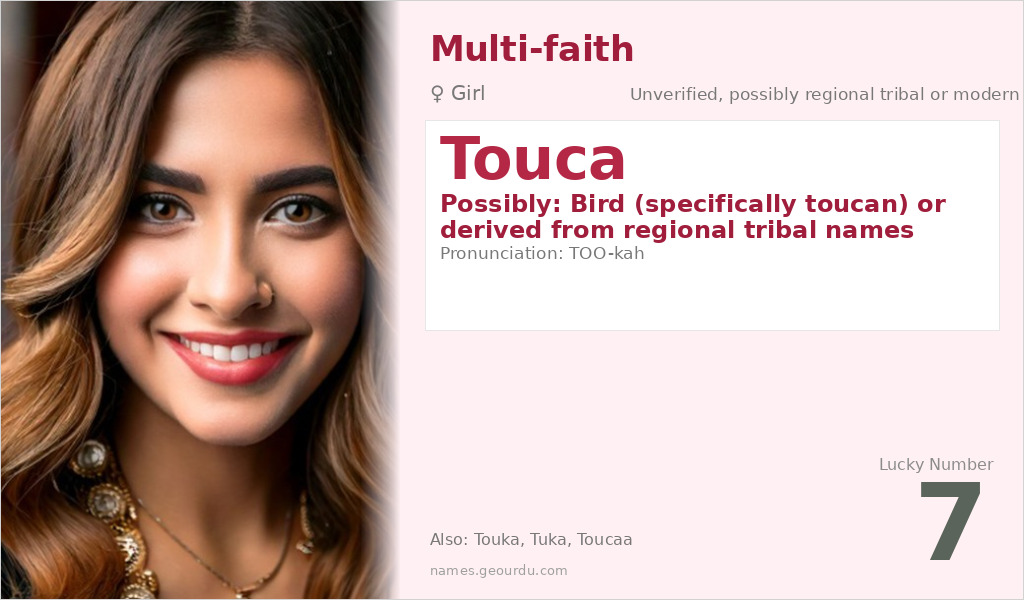 Touca Name Meaning and Details
