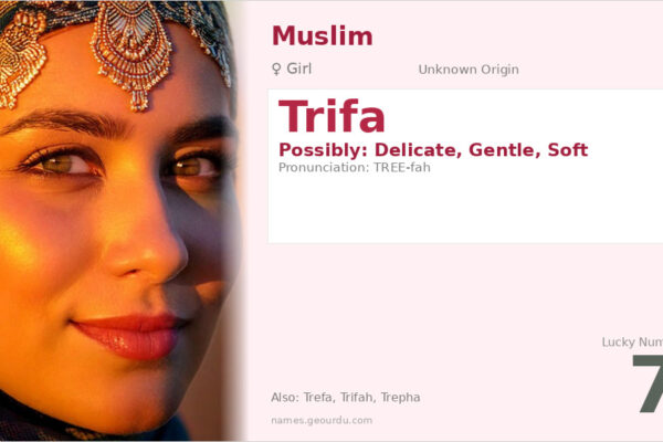 Trifa Name Meaning — Origin, Gender & Details (2025)