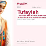 Tufaylah Name Meaning and Details