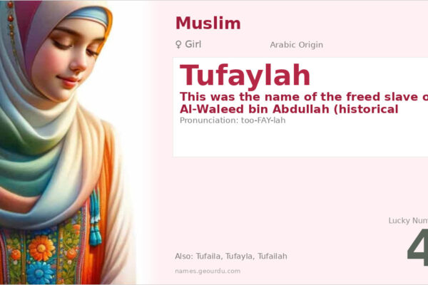 Tufaylah Meaning — Arabic Origin, Girl Name & Historical Significance (2025)