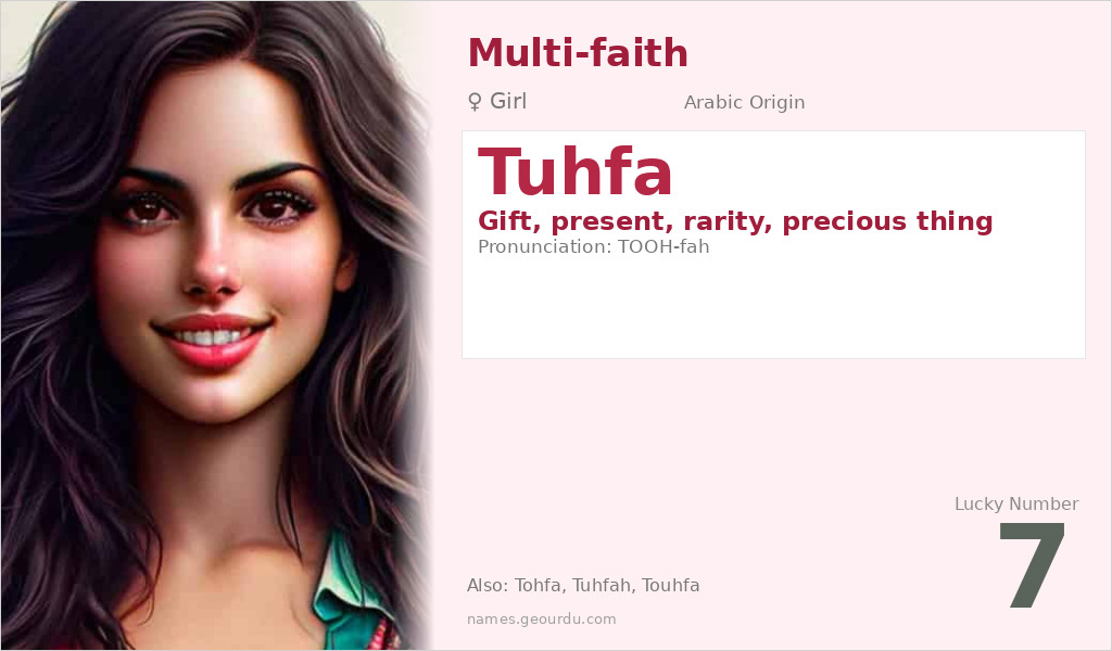 Tuhfa Name Meaning and Details