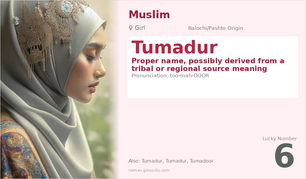 Tumadur Name Meaning and Details