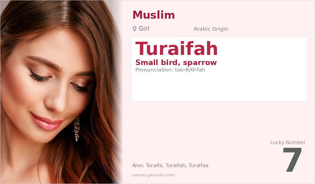 Turaifah Name Meaning and Details