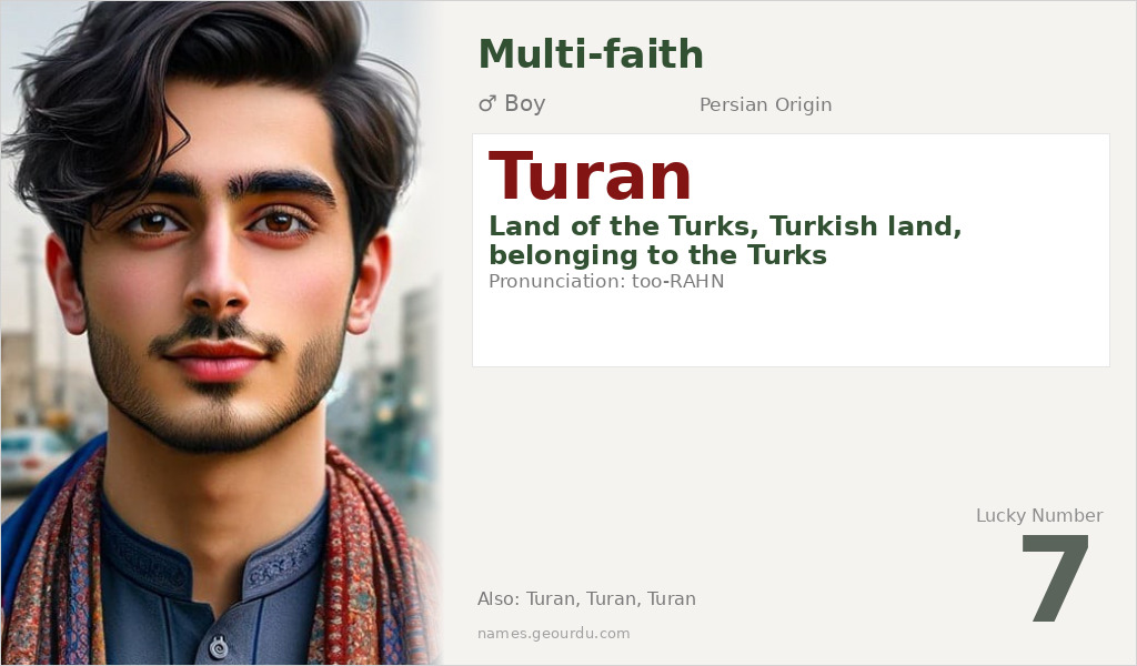 Turan Name Meaning and Details