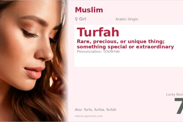 Turfah Name Meaning — Arabic Origin, Girl Name & Details (2025)