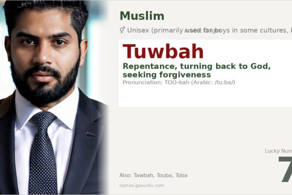Tuwbah Name Meaning — Arabic Origin, Gender & Islamic Significance (2025)