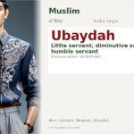 Ubaydah Name Meaning and Details