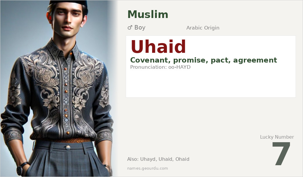 Uhaid Name Meaning and Details