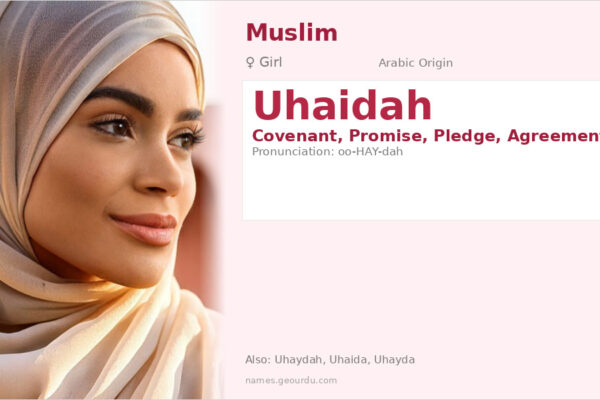 Uhaidah Name Meaning — Arabic Origin, Girl & Details (2025)