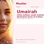 Umairah Name Meaning and Details