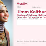Umm Kalthum Name Meaning and Details