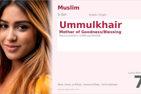Ummulkhair Meaning — Arabic Origin, Girl Name & Details (2025)