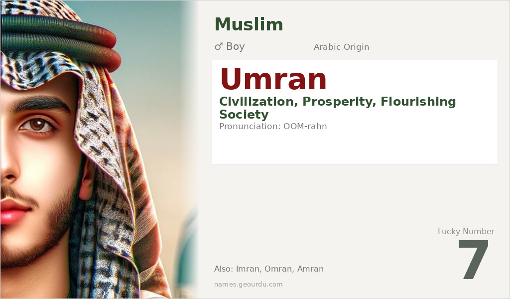 Umran Name Meaning and Details