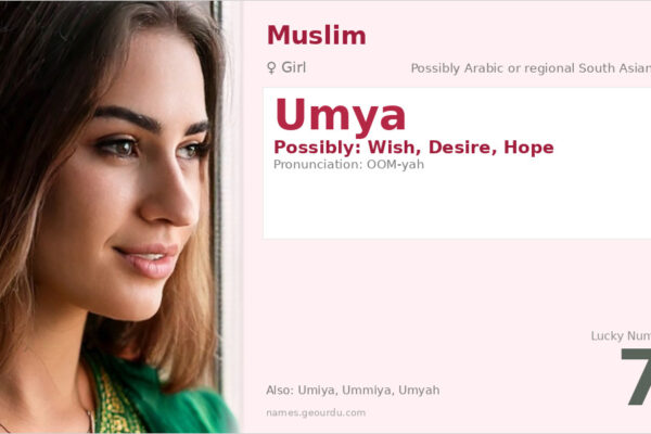 Umya Name Meaning — Origin, Gender & Details (2025)