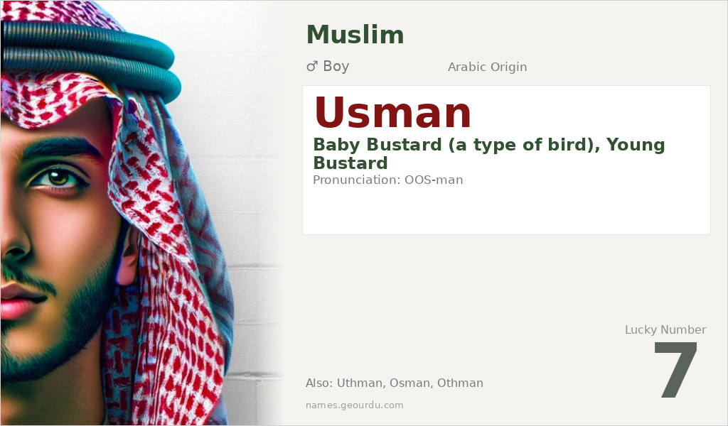 Usman Name Meaning and Details