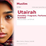 Utairah Name Meaning and Details