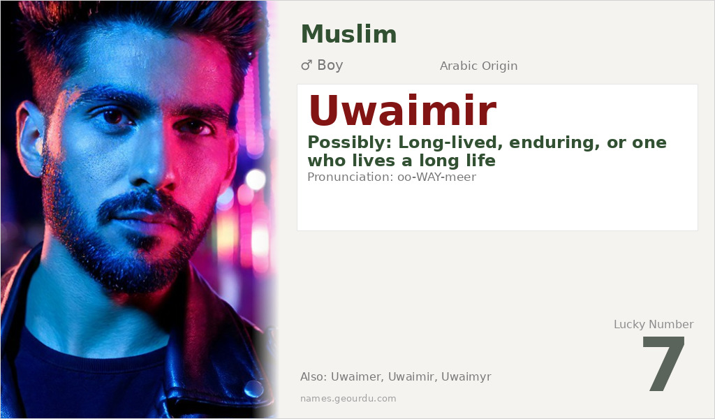 Uwaimir Name Meaning and Details