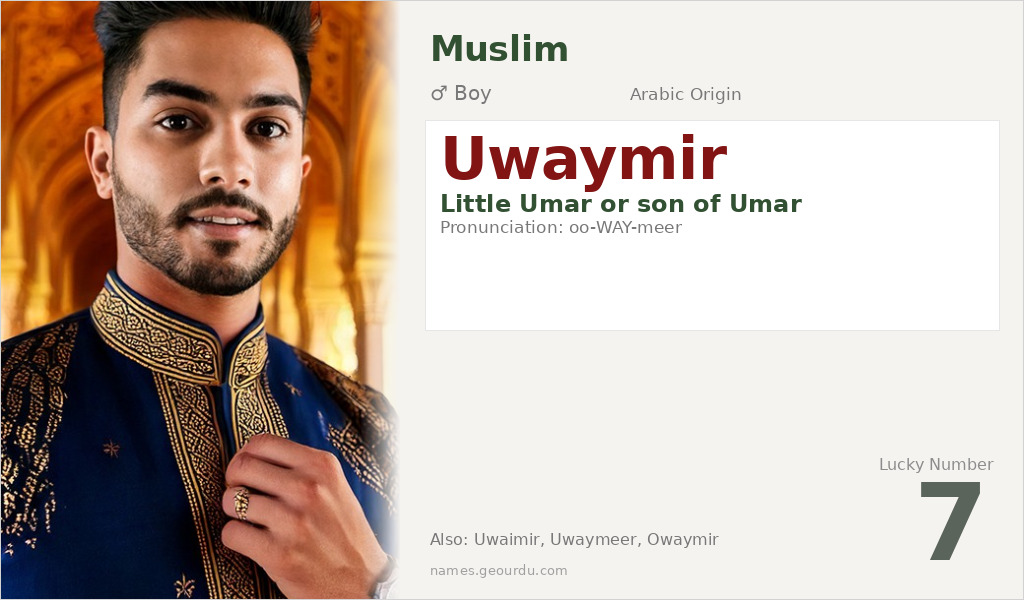 Uwaymir Name Meaning and Details