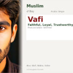 Vafi Name Meaning and Details