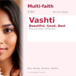 Vashti Name Meaning and Details
