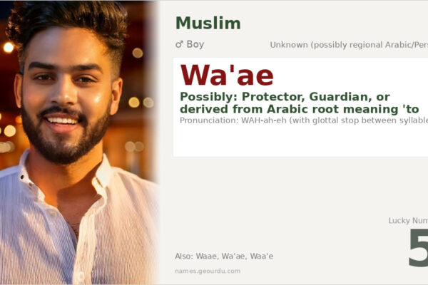 Wa’ae Name Meaning — Origin, Gender & Details (2025)