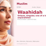 Waahidah Name Meaning and Details