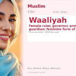 Waaliyah Name Meaning and Details