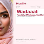 Wadaaat Name Meaning and Details