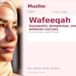 Wafeeqah Name Meaning and Details