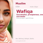 Wafiqa Name Meaning and Details