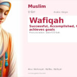 Wafiqah Name Meaning and Details