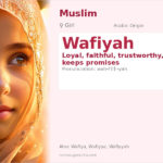 Wafiyah Name Meaning and Details