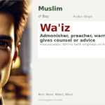 Wa'iz Name Meaning and Details