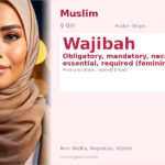 Wajibah Name Meaning and Details