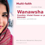 Wanawsha Name Meaning and Details