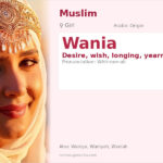 Wania Name Meaning and Details