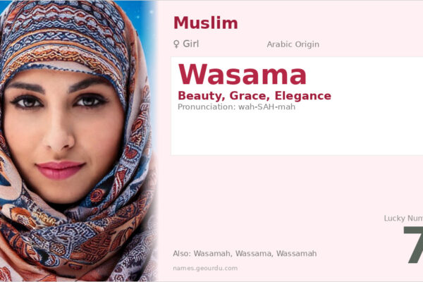 Wasama Name Meaning — Arabic Origin, Girl Name & Details (2025)
