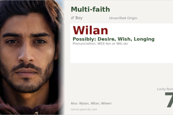 Wilan Name Meaning — Origin, Gender & Details (2025)
