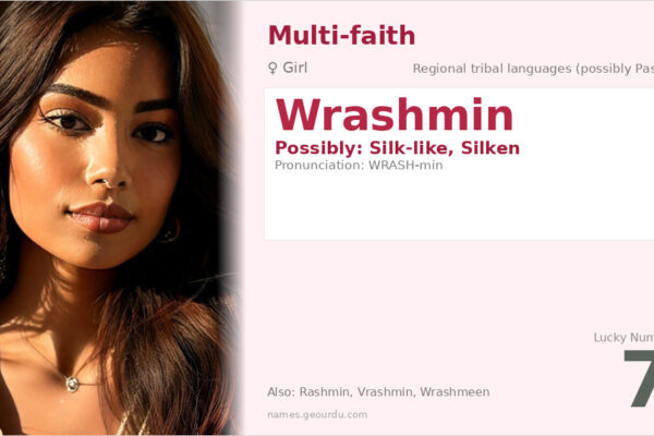 Wrashmin Name Meaning — Origin, Gender & Details (2025)
