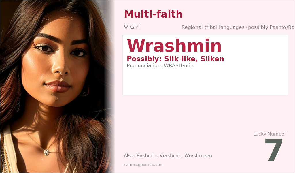 Wrashmin Name Meaning and Details