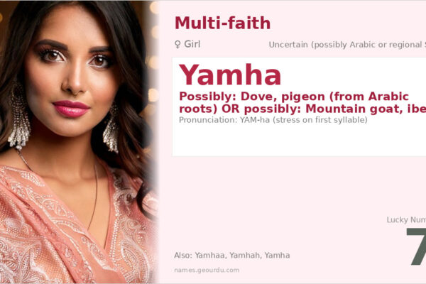 Yamha Name Meaning — Origin, Gender & Details (2025)