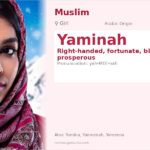 Yaminah Name Meaning and Details