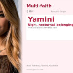 Yamini Name Meaning and Details