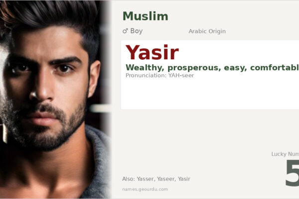 Yasir Name Meaning — Arabic Origin, Boy Name & Historical Significance (2025)